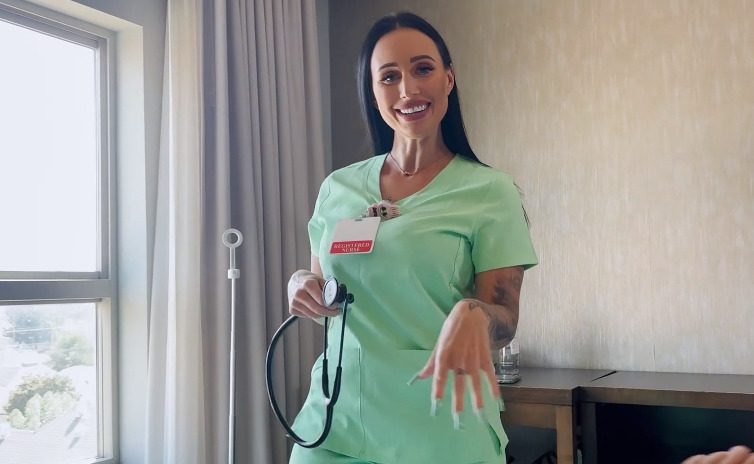 Money Birdette – Busty Nurse Sextape with Manuel